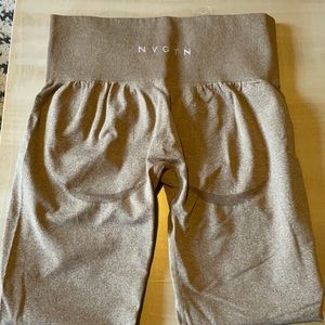 NVGTN Mocha Brown Leggings Size XL